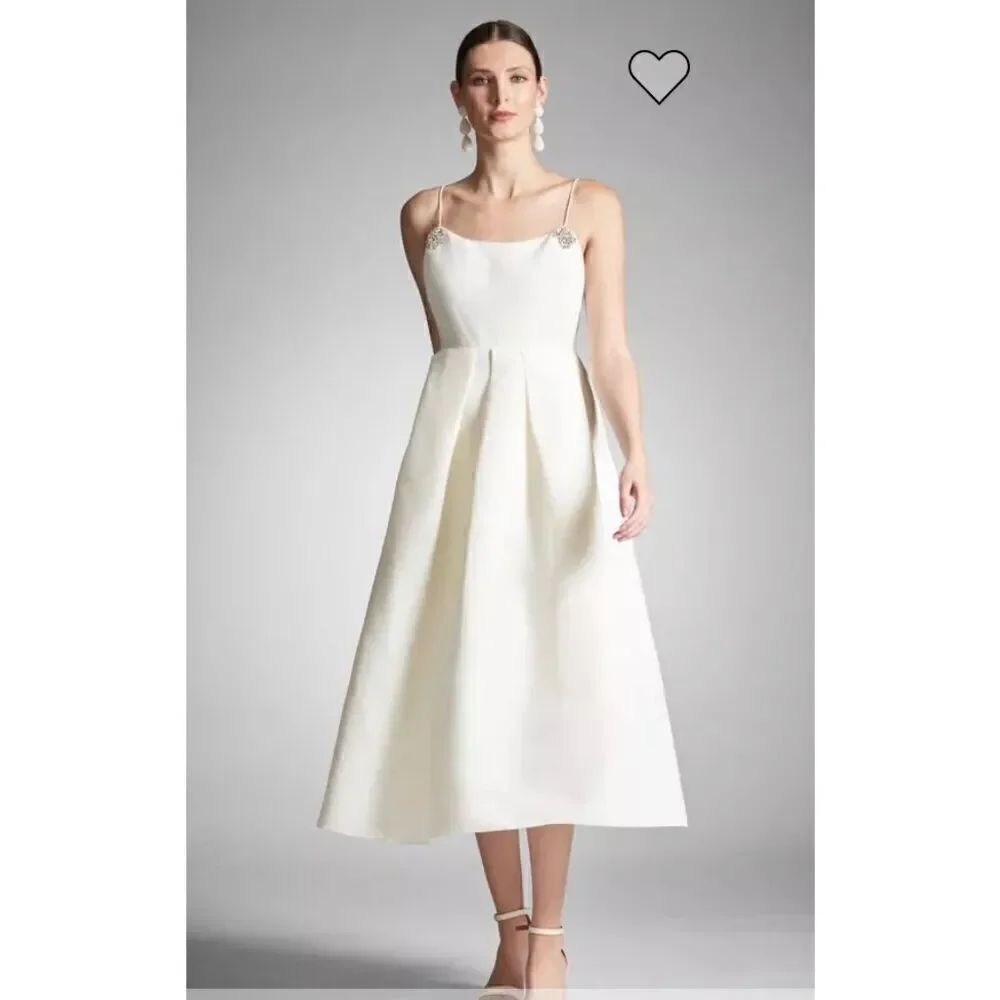 Sachin & Babi Audra Gown - Ivory NWOT Size 14